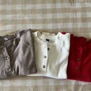 Old Navy Plush Thermal (BUNDLE OF THREE)